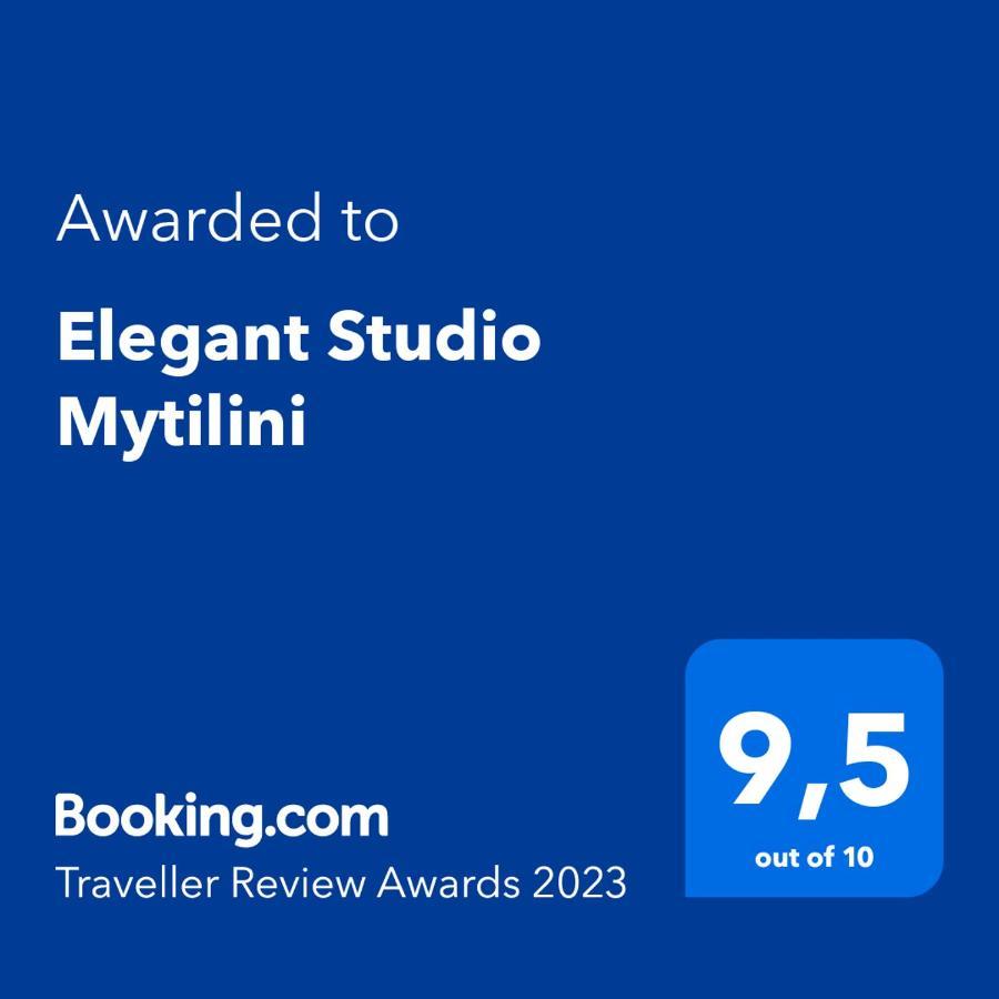 Appartement Elegant Studio Mytilini Extérieur photo